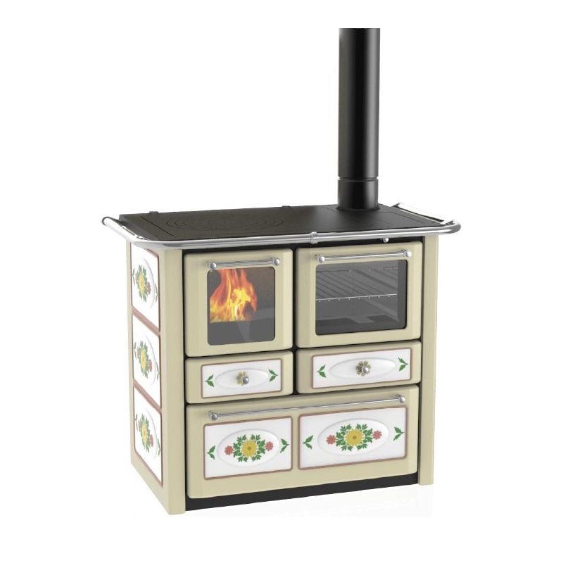 Cuisinière à bois - LINCAR Gaia 149 VL 6.3 kW