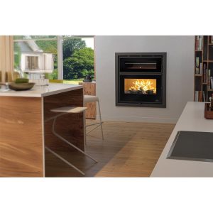 Insert à bois ventilé canalisable avec four - BRONPI Denver 15 kW