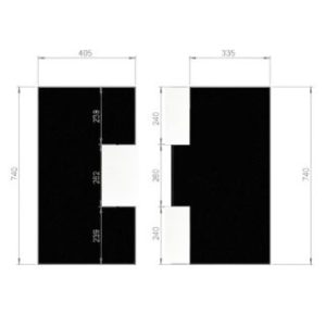 PACK Poêle à granulés C12 FIREMATIC + Kit ventouse Dinak