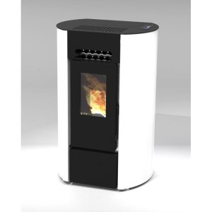 Poêle à granulés oval étanche - FIREMATIC O7 7 kW